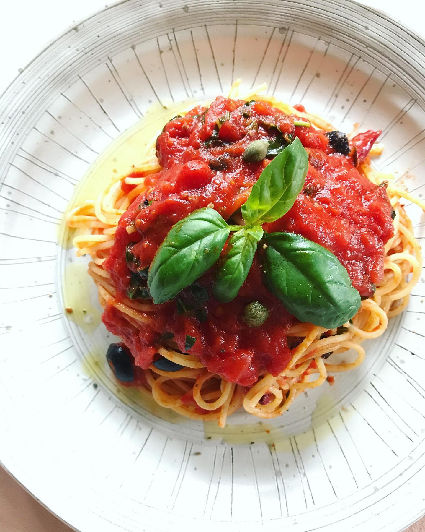 spaghetti arrabiata oppskrift | Matawama.com