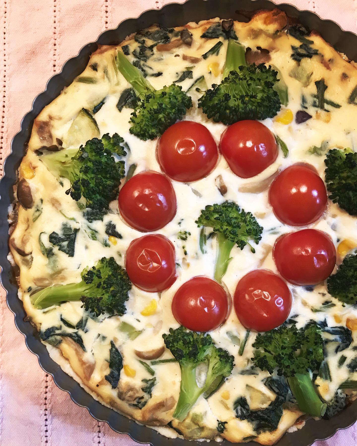 Empty the fridge quiche ﻿﻿ Vegan Home Cookings