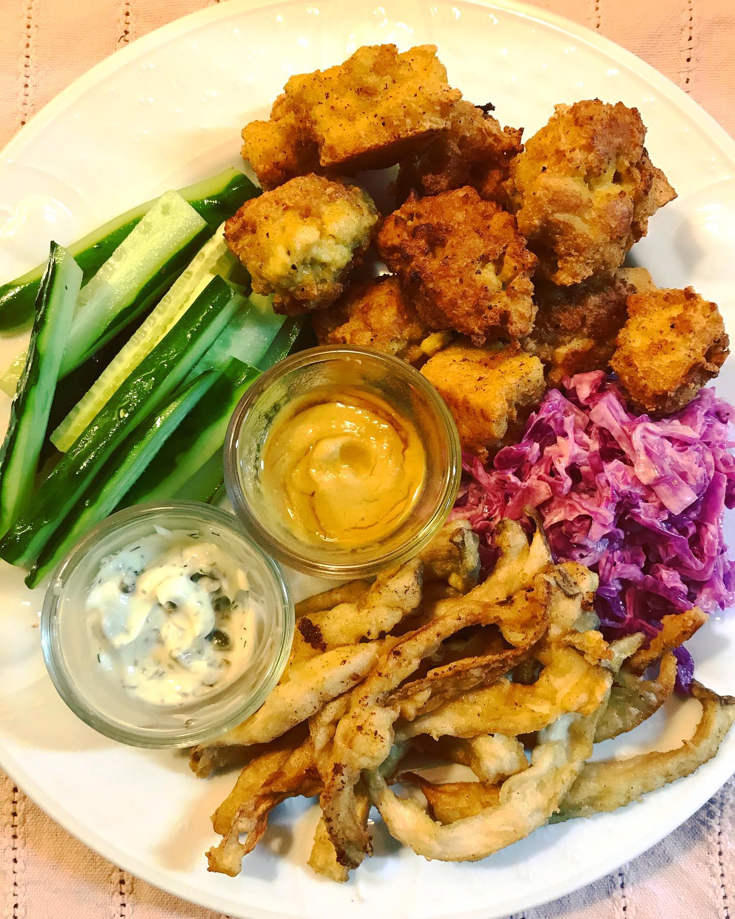 Vegan junk food platter ﻿made everything from scratch Vegan Home Cookings